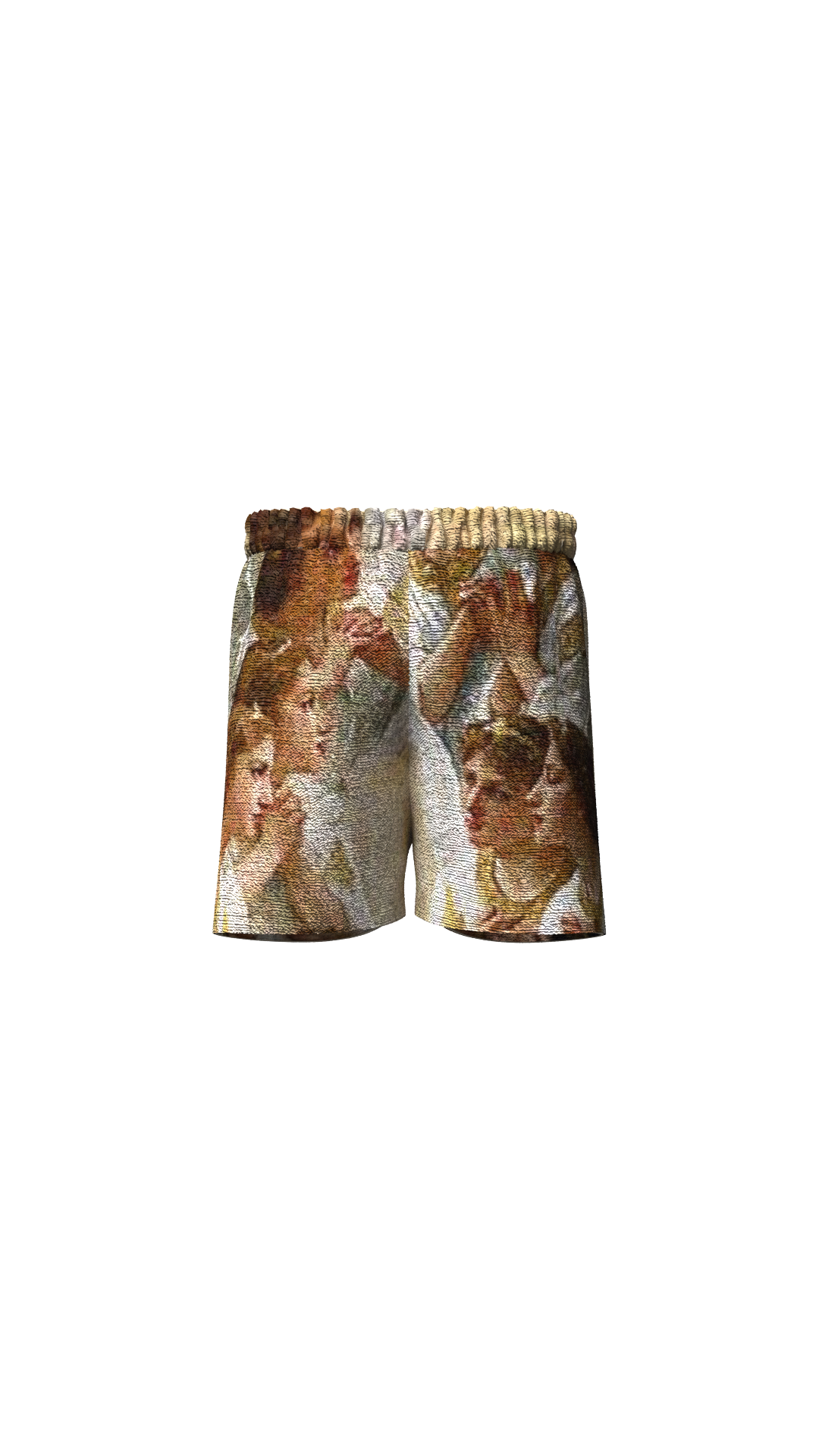 Virgin Mary Tapestry Shorts