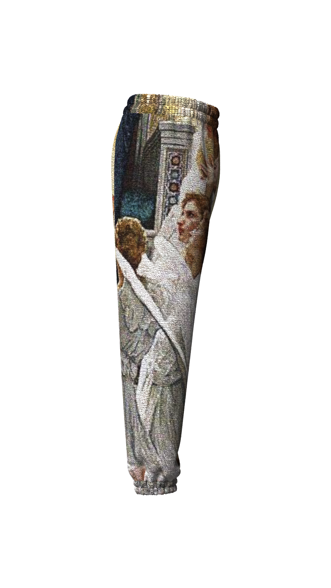 Virgin Mary Tapestry Pants