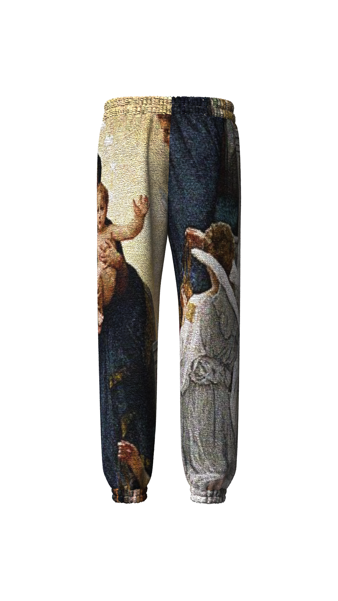 Virgin Mary Tapestry Pants