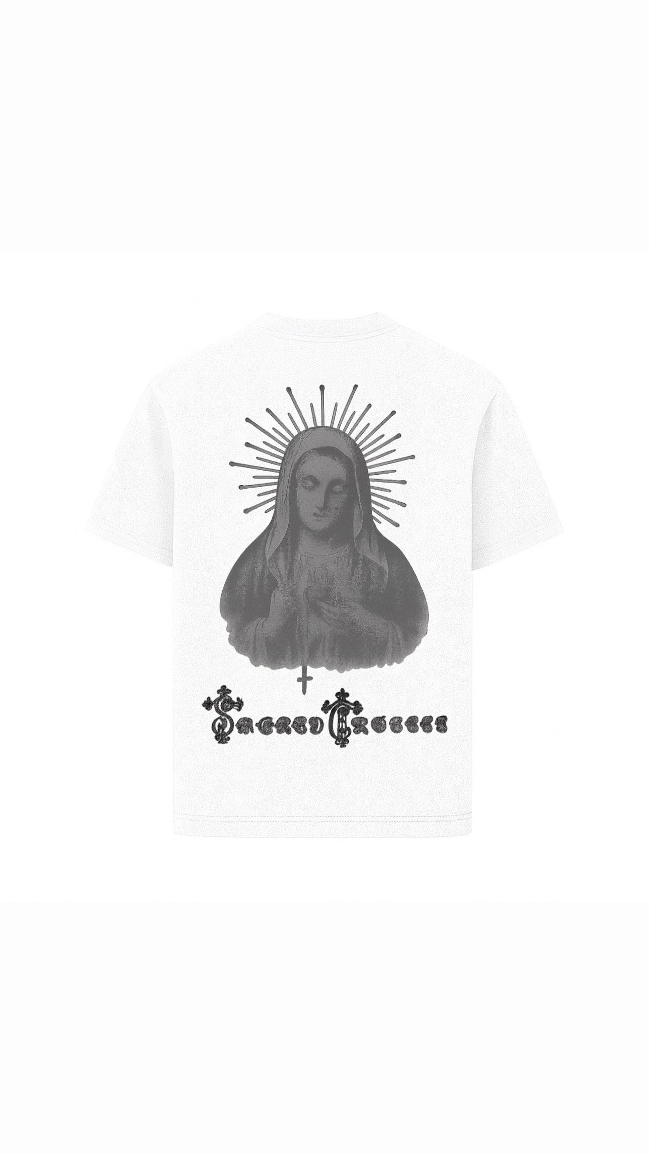 Sacred Mary Tee - White