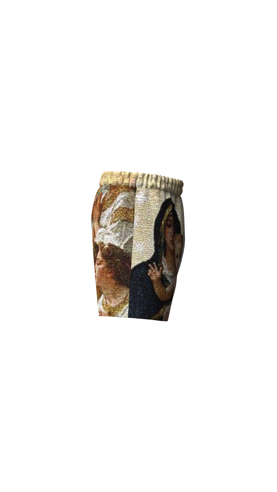 Virgin Mary Tapestry Shorts
