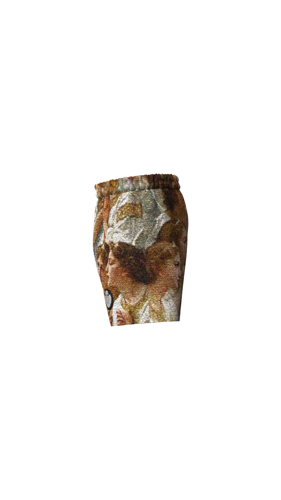 Virgin Mary Tapestry Shorts