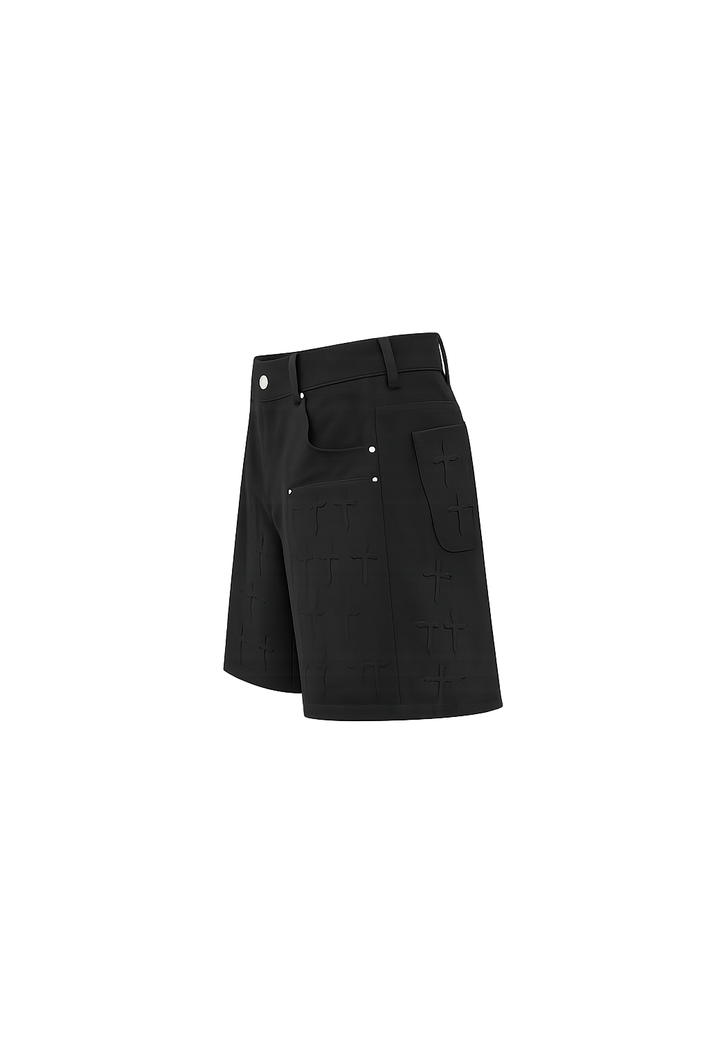 Sacred Crosses Carpenter Shorts - Black