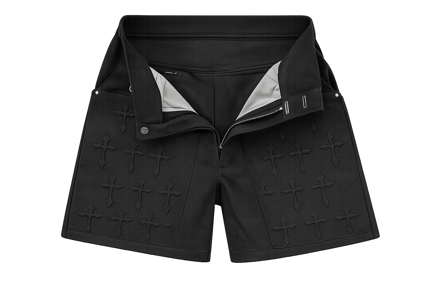 Sacred Crosses Carpenter Shorts - Black